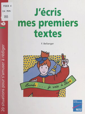 cover image of J'écris mes premiers textes